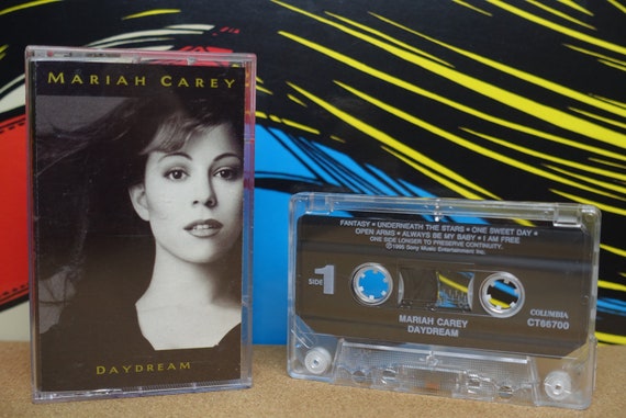 Mariah Carey Cassette Tape, Daydream, 90s Music, Cassette Tapes, Vintage 1995, Columbia Records, Music Lover Gift, Vintage Analog Music
