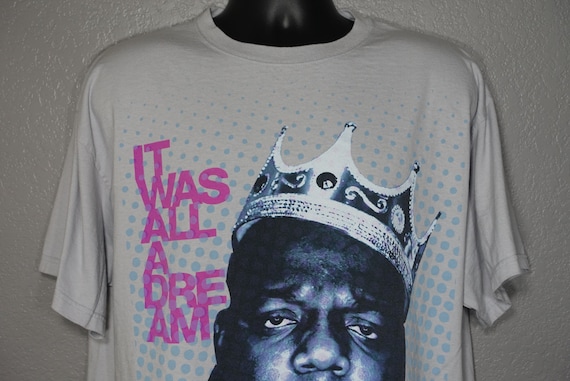 RARE Notorious BIG Biggie Smalls - It Was All A Dream - Brooklyn Mint - Large Vintage T-Shirt