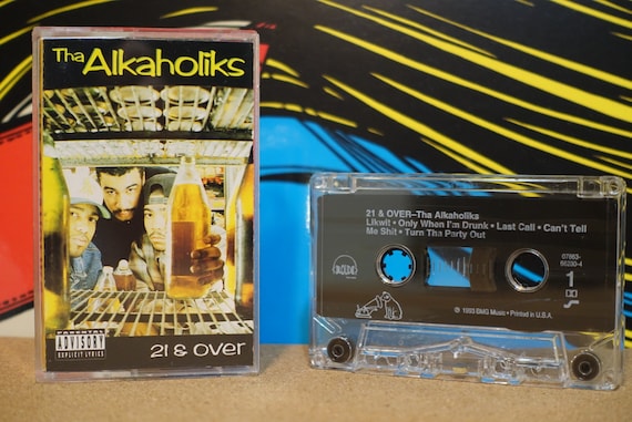 21 & Over by Tha Alkaholiks Vintage Cassette Tape