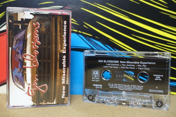 Gin Blossoms New Miserable Experience Cassette Tape - 1992 A&M Records Vintage Analog Music
