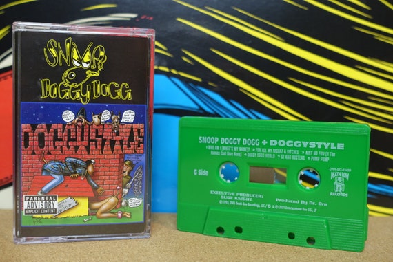 Snoop Doggy Dogg - Doggystyle Cassette Tape - (2021 Re-Issue) Death Row Records 90s hip-hop Rap Tape Analog Music