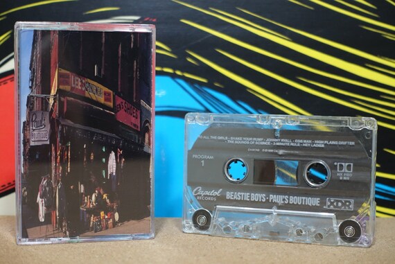 Paul's Boutique by Beastie Boys Vintage Cassette Tape