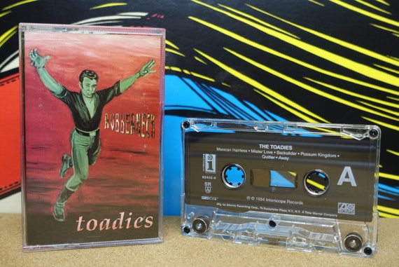 Toadies Rubberneck Cassette Tape - 1994 Interscope Records Vintage Analog Music
