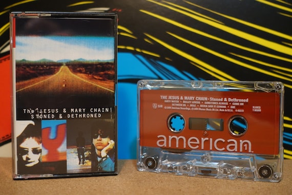 The Jesus And Mary Chain - Stoned & Dethroned Cassette Tape 1994 American Recordings Records Vintage Analog Music