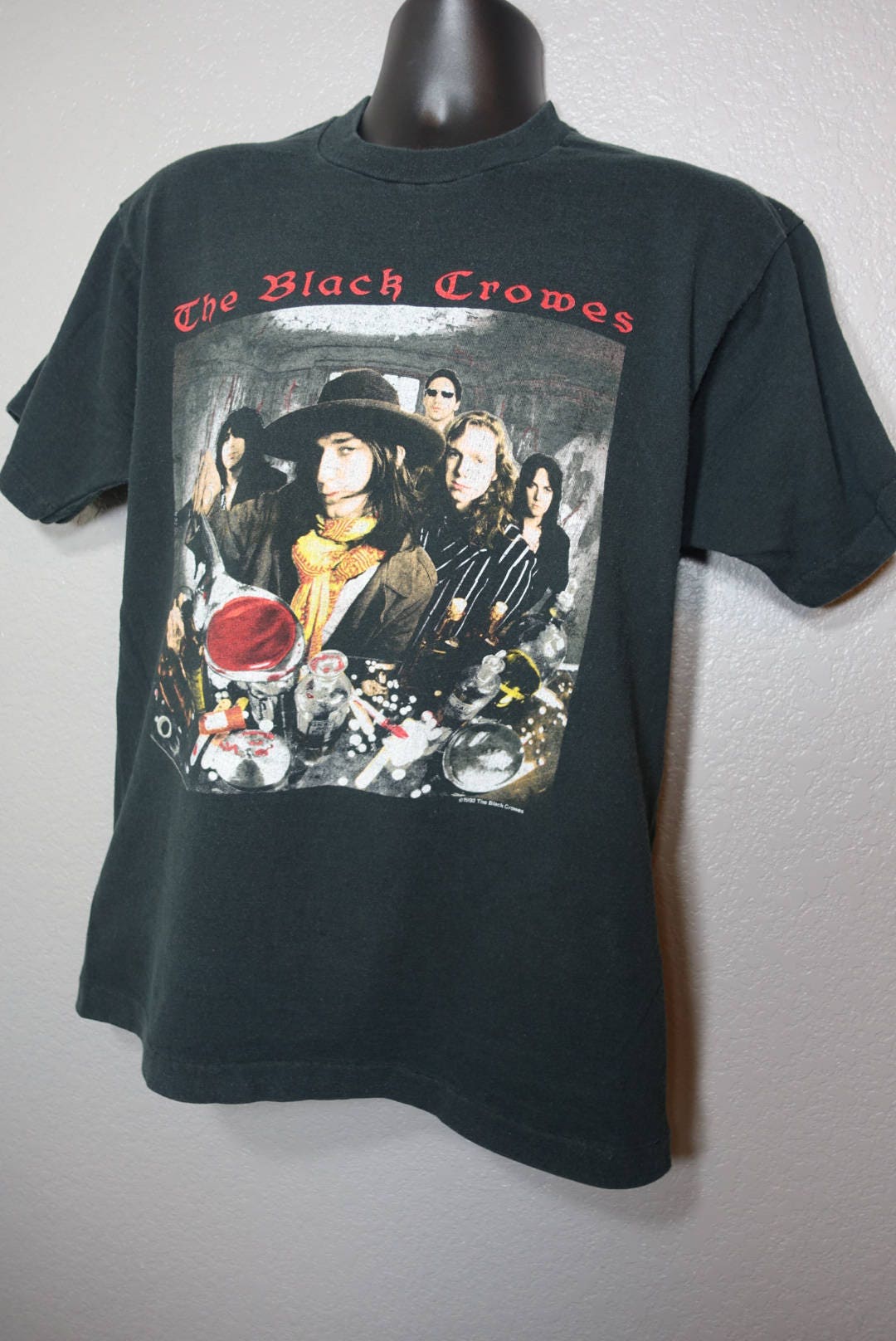 1992 The Black Crowes - High As The Moon '92 Tour Double-Sided Vintage ...