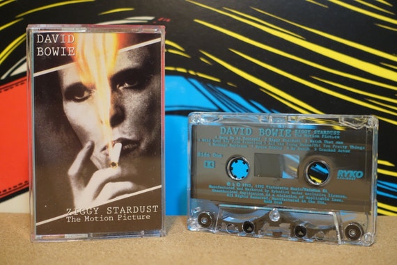 Ziggy Stardust - The Motion Picture by David Bowie Vintage Cassette Tape