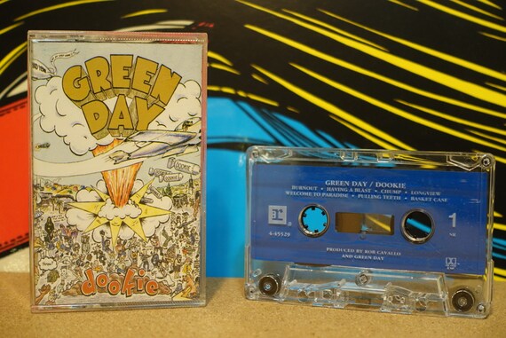 Green Day - Dookie Cassette Tape - 1994 Reprise Records - Vintage Analog Music