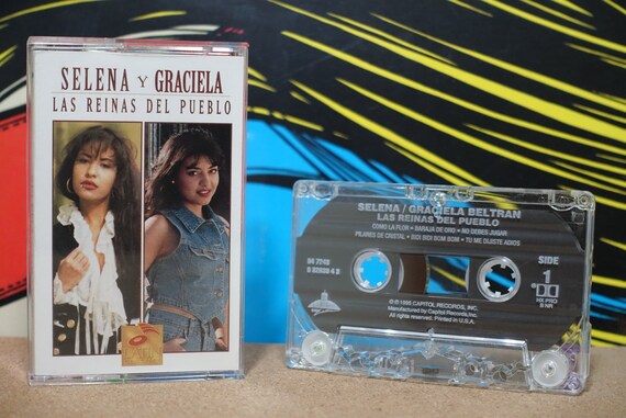 Las Reinas Del Pueblo by Selena Y Graciela Vintage Cassette Tape
