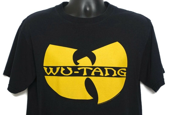 2000s Wu Tang Clan T Shirt Rap Tee - Medium Red Bar Anvil Tag
