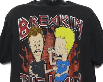 Vintage Beavis and Butthead T Shirt Tee Size Xtra Large XL MTV