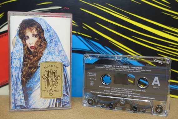 Stevie Nicks Cassette, Timespace, The Best Of Stevie Nicks, Cassette Tape, Fleetwood Mac, 80s Music, Vintage, Music Lover Gift