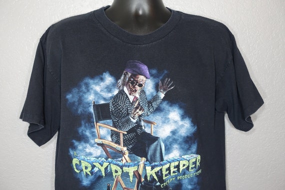 1996 RARE Tales From The Crypt - Crypt Keeper - Halloween Horror Nights VI - Universal Studios Florida TV Show Vintage T-Shirt