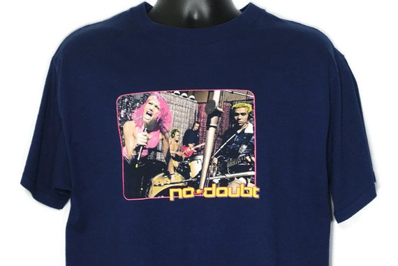 2000 No Doubt Vintage T Shirt - Gwen Stefani Return of Saturn Tour Original 00s Concert Band T-Shirt
