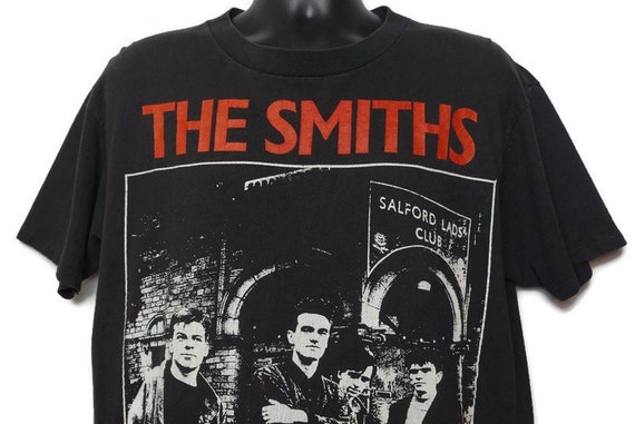 80s Tshirt, The Smiths Shirt, Salford Lads Club, The Smiths Tee, Morrissey, Johnny Marr, Punk, Music Lover Gift, T-Shirt, Large Oneita Tag