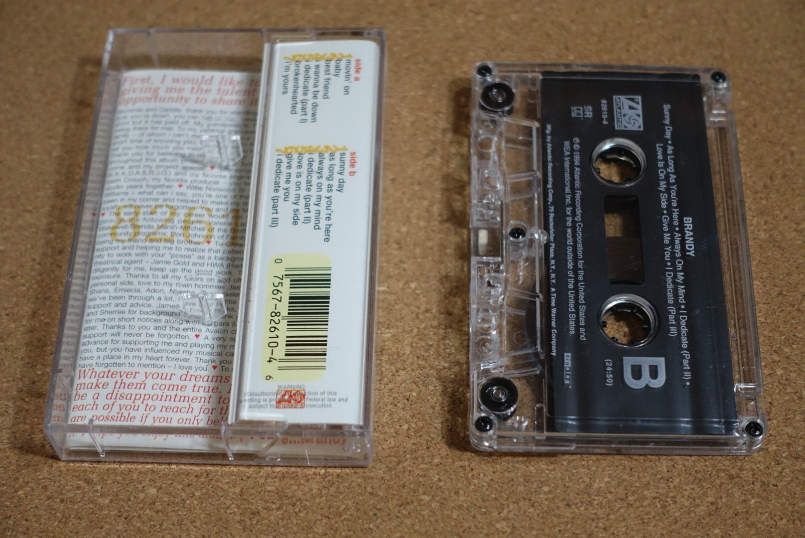 Download Brandy by Brandy Vintage Cassette Tape