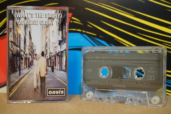 What's The Story Morning Glory? by Oasis Vintage Cassette Tape