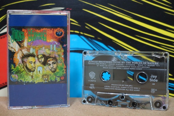 Done By The Forces Of Nature by Jungle Brothers Vintage Cassette Tape