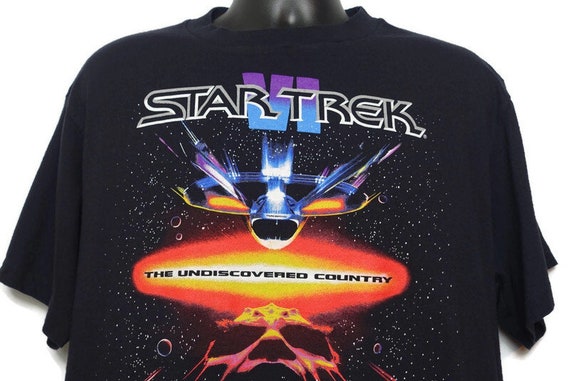 1991 Star Trek VI - The Undiscovered Country Vintage T-Shirt