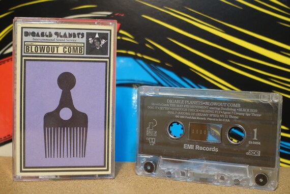 Blowout Comb by Digable Planets Vintage Cassette Tape