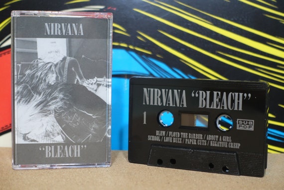 Nirvana - Bleach (Reissue) Cassette Tape