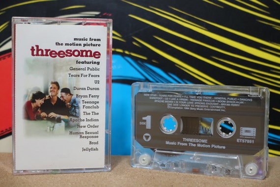 Threesome: Music From The Motion Picture by Various Artists Vintage Cassette Tape
