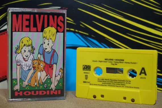 Houdini by Melvins Vintage Cassette Tape