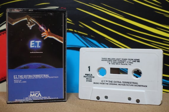 E.T. The Extra-Terrestrial (Music From The Original Motion Picture Soundtrack) by John Williams Vintage Cassette Tape