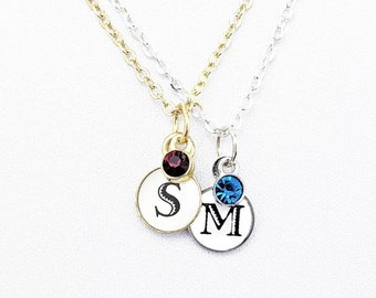 Personalized Necklaces| Initial Necklaces| Birthstone Necklaces| Gold and Silver Personalized Necklaces| Personalized Gifts