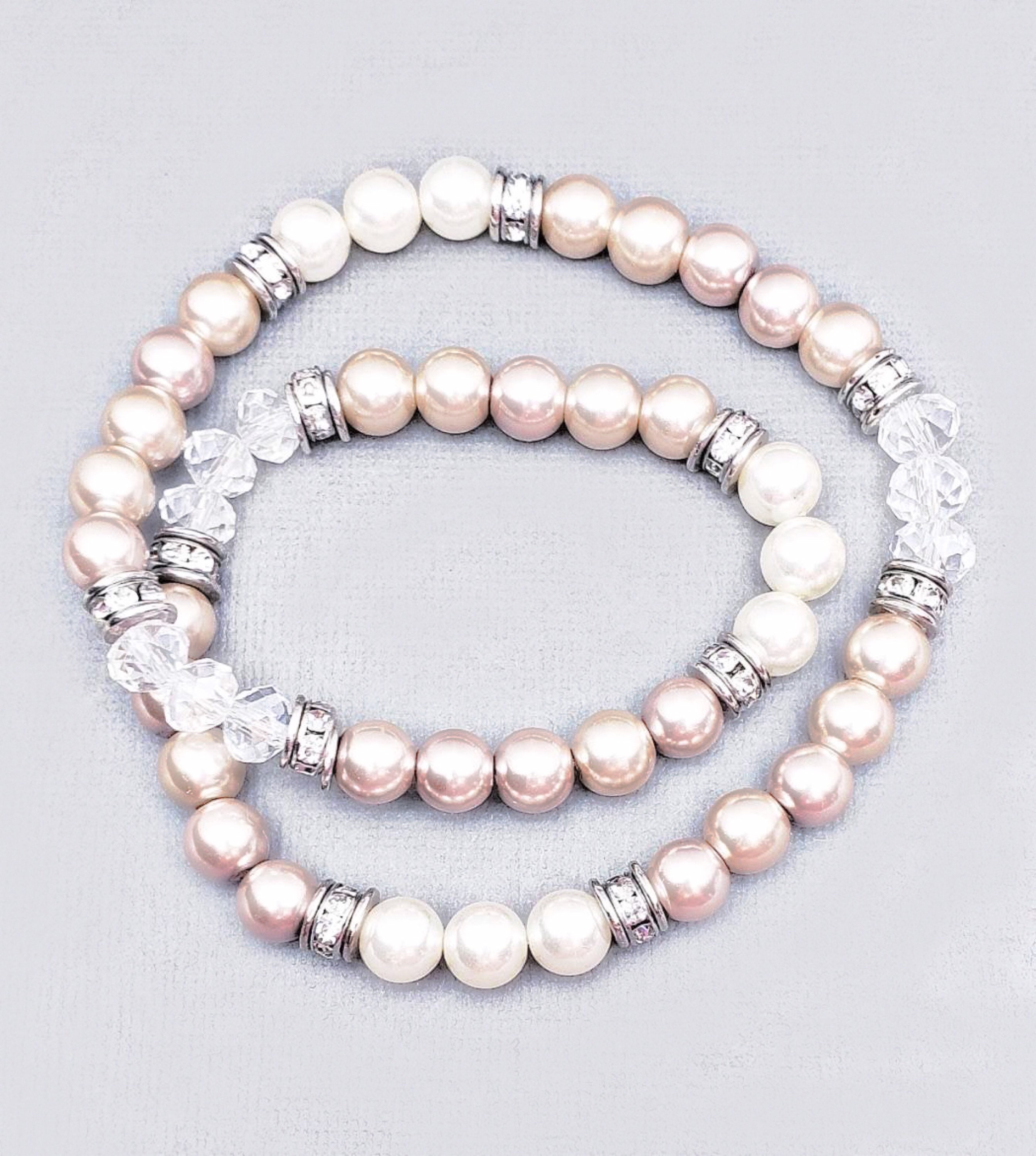 Pearl and Gold Wrap Bracelet