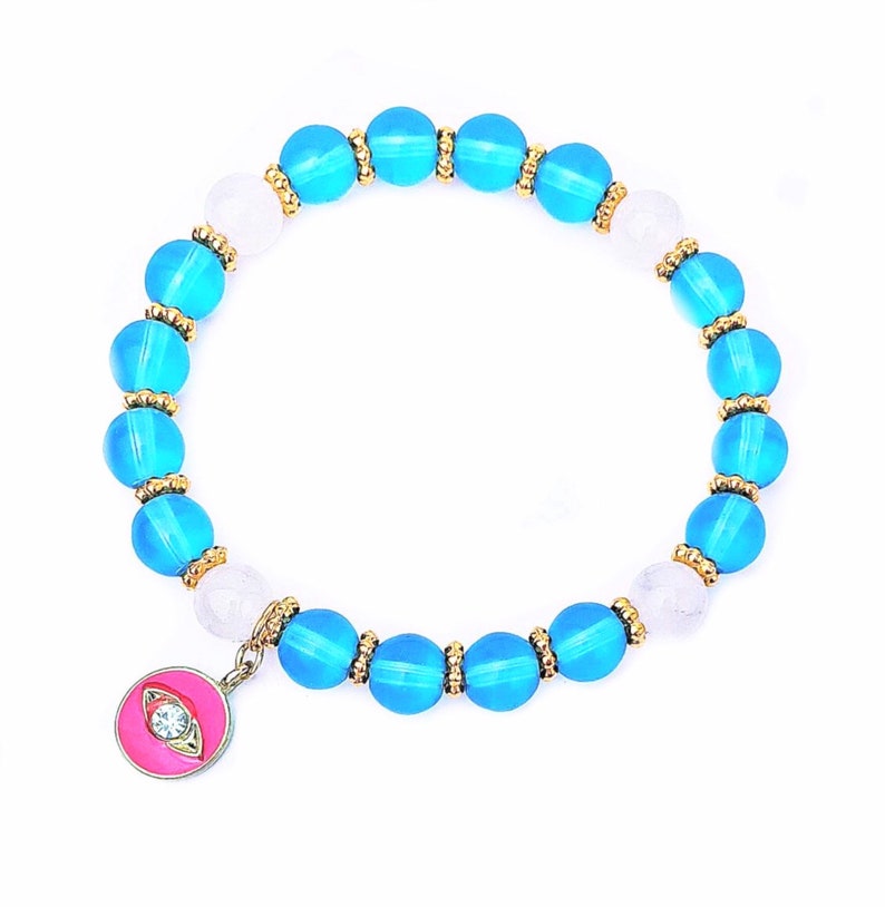 Evil Eye Bracelet Friendship Bracelet Set Best Friend Evil Etsy