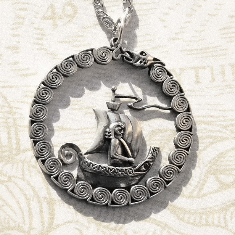 Celtic pendant Wanderings of St. Brendan made of Etsy