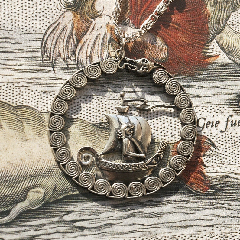 Celtic pendant Wanderings of St. Brendan made of Etsy