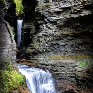 Waterfall photograph print