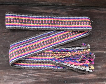 Inkle woven belt