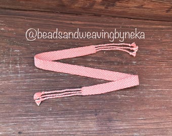 Inkle woven hat band