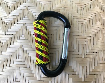 Beaded Carabiner