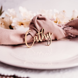 gold wood wedding name tags
name tags
wood name card
name place cards
name cards wedding
name place setting
wooden names
wedding place cards
bachelorette party
wedding favors 
wedding decor 
name plate laser cut names