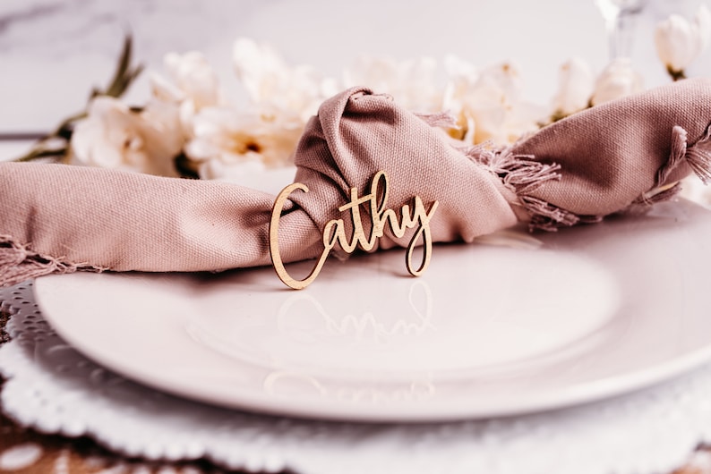 gold wood wedding name tags
name tags
wood name card
name place cards
name cards wedding
name place setting
wooden names
wedding place cards
bachelorette party
wedding favors 
wedding decor 
name plate laser cut names
