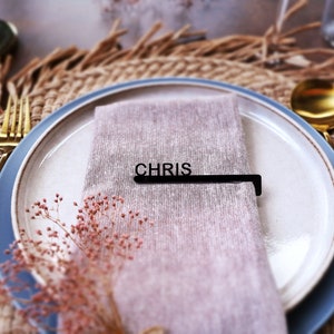 black acrylic personalized napkin tags custom napkin rings wooden wedding name cards guest place card bachelorette dinner party name tag stationary place tag napkin rings
custom napkin ring
wood napkin ring holder name napkin rings wedding decoration