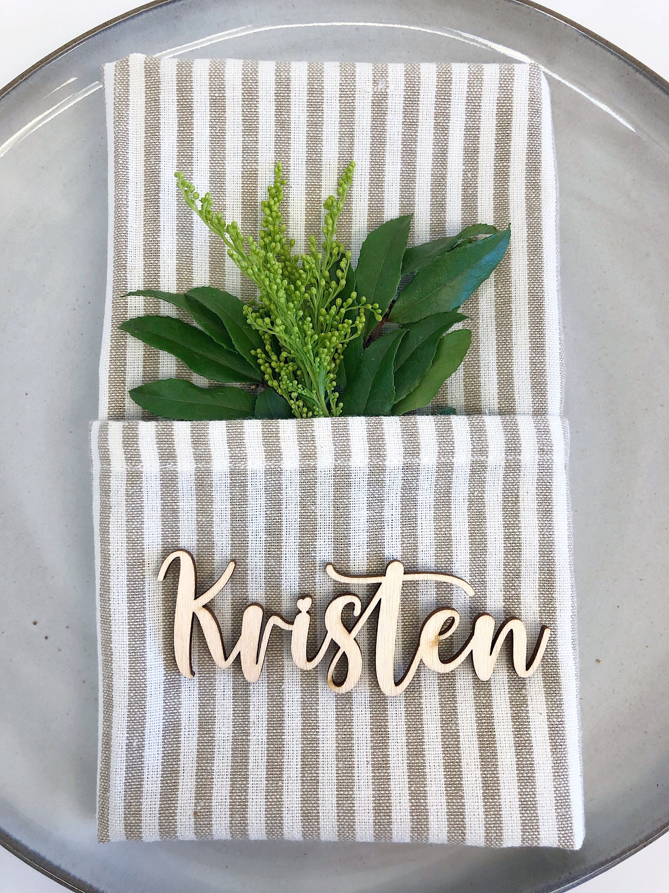 Birthday Wedding Name Tags Wedding Table Decor Wedding Place Etsy UK