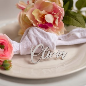 silver wood wedding name tags
name tags
wood name card
name place cards
name cards wedding
name place setting
wooden names
wedding place cards
bachelorette party
wedding favors 
wedding decor 
name plate laser cut names