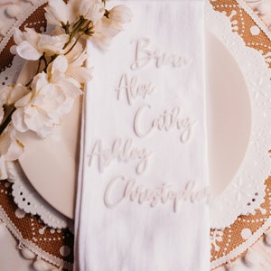 white acrylic name tags place cards wooden names name place cards laser cut names name tags for wedding wood name card wedding name tags wedding place cards
bachelorette party
wedding favors 
wedding decor 
name plate