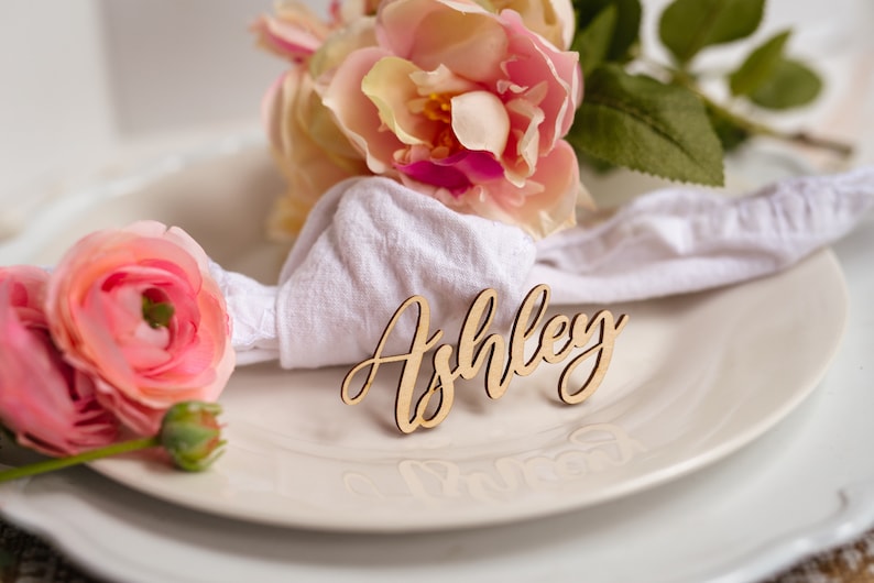 raw wood wedding name tags
name tags
wood name card
name place cards
name cards wedding
name place setting
wooden names
wedding place cards
bachelorette party
wedding favors 
wedding decor 
name plate laser cut names