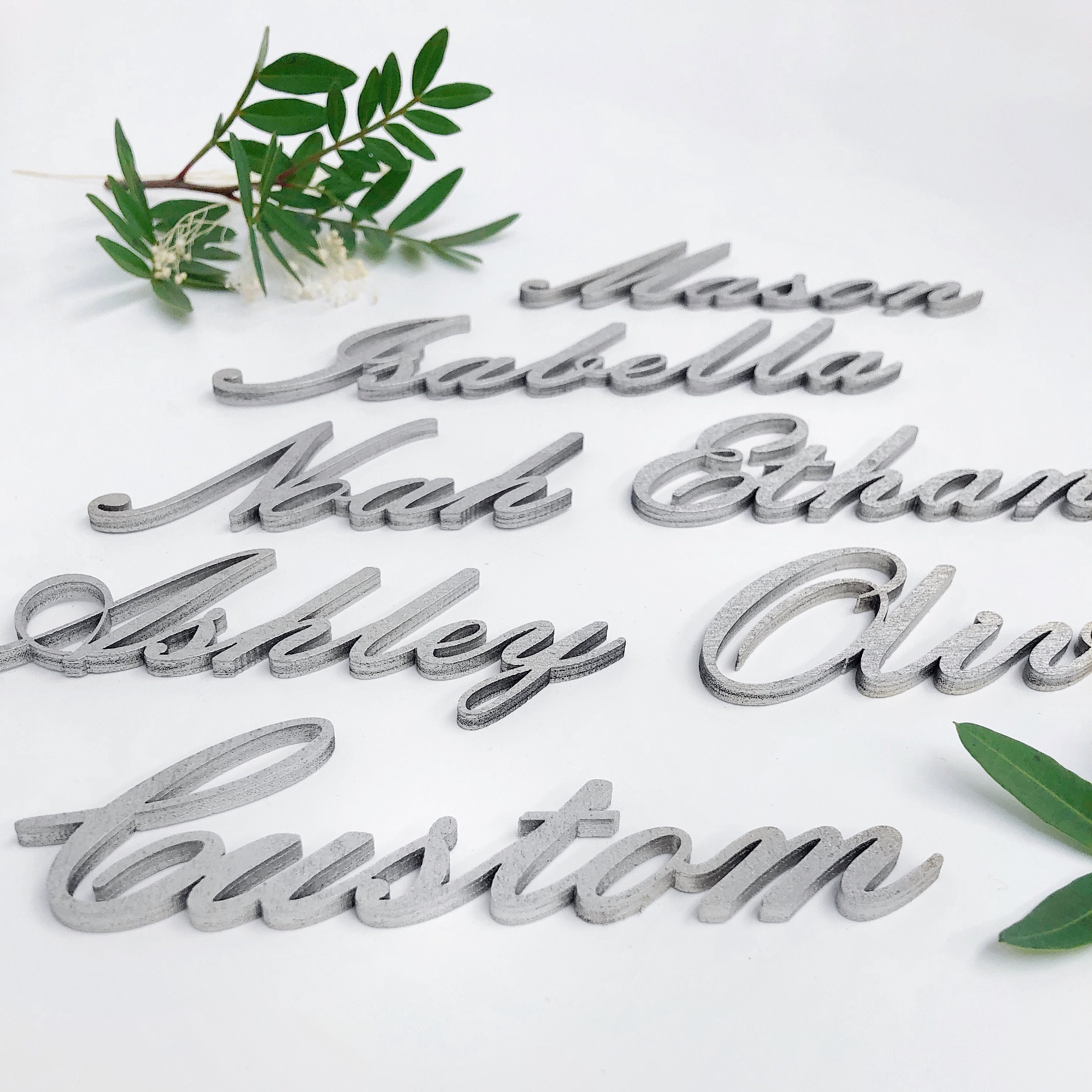 Birthday Wedding Name Tag Wedding Table Decor Wedding Place Etsy UK