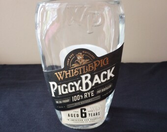 Whistlepig PiggyBack Rye Whiskey Candle, Customize your scent , Great Gift Gift for Dad, Gift for Her