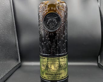Whiskey Bottle Candles