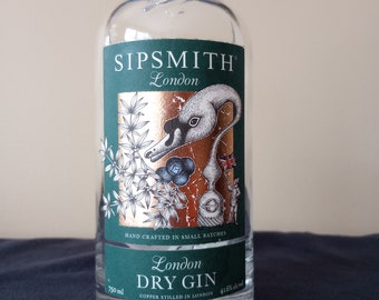 Sipsmith London Dry Gin Candle, choose your own scent, Hostess Gift
