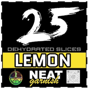 Lemon Wheel - Dehydrated Cocktail Garnishes to BUY - Dried Fruit for Craft Bartender | Mixology | NEAT.garnish