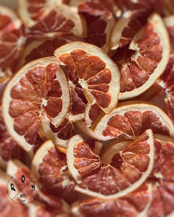 Grapefruit Slices Dehydrated / Dried Mixology Cocktail Etsy