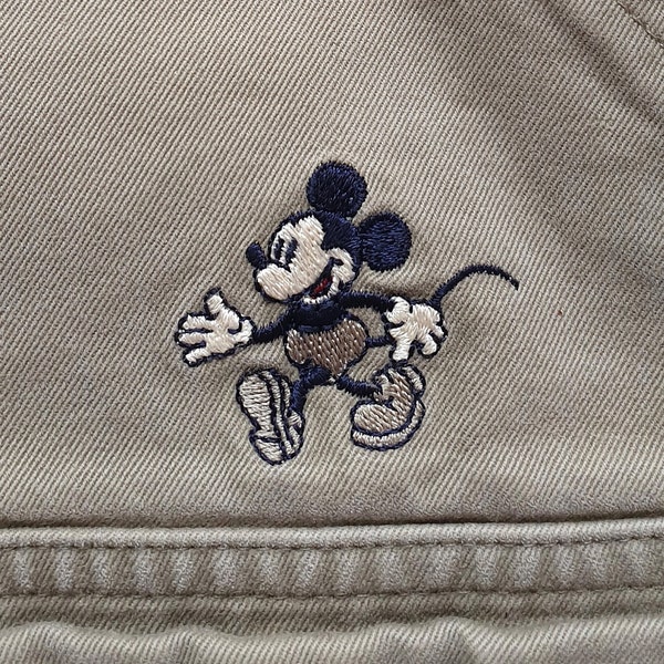 Disney MICKEY MOUSE Rock, Stickerei Mini Jeansrock, Cartoon, 90er, 80er Jahre New Wave, Pop Art, Vintage Kleidung Frauen